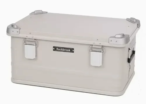 Rockbrook磨砂铝镁合金箱：多功能户外露营收纳箱推荐及露营装备摆放攻略
