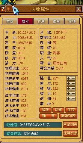 天书奇谈刺客二转后加点　天书奇谈刺客二转外观