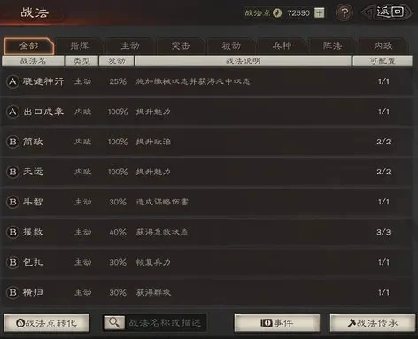 三国战略手游战法排行榜-战法排行决定胜负