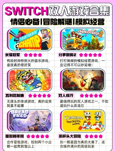 休闲双人pc游戏排行榜-情侣休闲游戏推荐