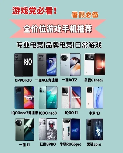 游戏手机哪个牌子最好-游戏手机品牌排行